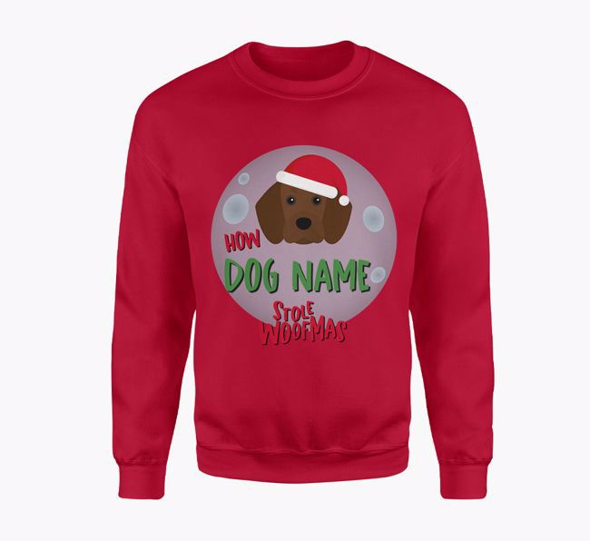 Dog Stole Christmas: Personalised {breedFullName} Adult Jumper